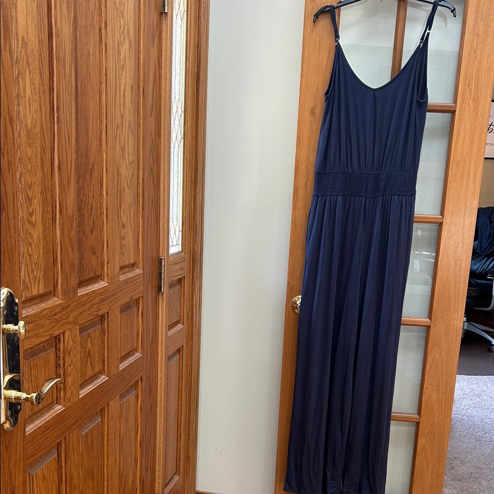 NWT, Peyton Jensen, Navy Blue Jumpsuit, Size M